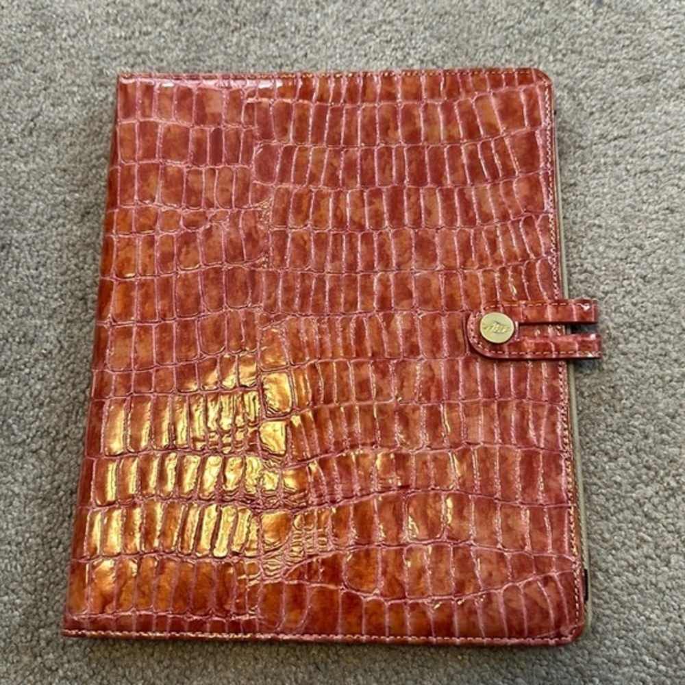 ABAS Leather IPad Case EUC